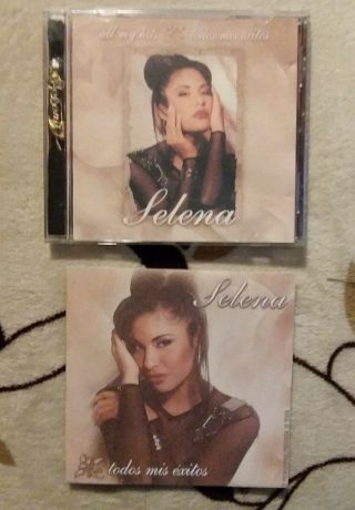 Selena Quintanilla Cd " Bonus Cd Promo And White Rose Pin.  1999