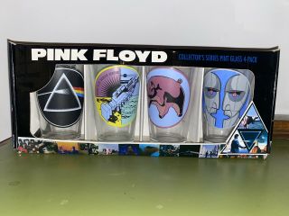 Pink Floyd Collector’s Pint Glasses (4)