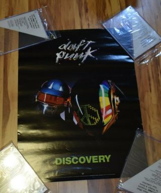Daft Punk Discovery Promo Poster Helmet