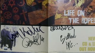 (signed) Sick Of It All - Life On The Ropes / Promo Poster 18x24
