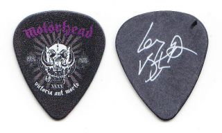 Motorhead Lemmy Kilmister Signature Guitar Pick - 2015 40th Anniversary Tour
