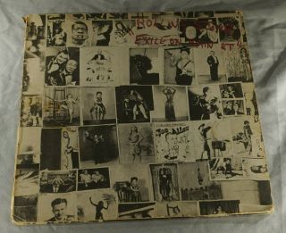 1972 The Rolling Stones Exile On Main Street 33 1/3 Rpm Record Album