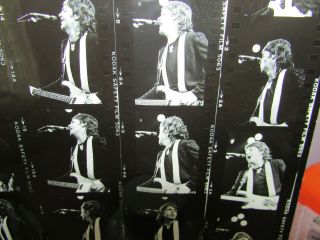 Paul Mccartney In Concert - Rare Photo Proof Sheet - Wings At The La Forum 6/21/7