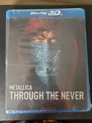 Metallica Through The Never 2 Disc Blu - Ray 3d