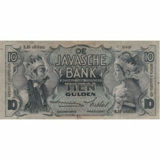 Netherlands Indies - 10 Gulden 1939 P.  79c
