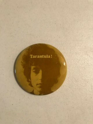 Vintage 1971 Tarantula Bob Dylan 2 - 1/2 " Pin Back Button Rare