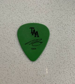 The Amity Affliction Taa Dan Brown 2020 Tour Issue Signature Guitar Pick