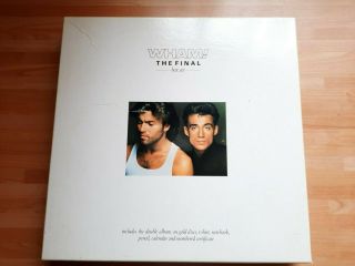 Rare Wham The Final Box Set 1986 Limited Edition Incomplete No Tshirt Or Pencil