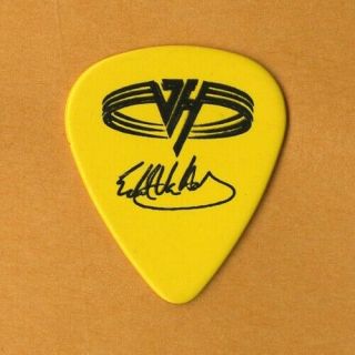 Eddie Van Halen 1995 Balance Japan Vintage Collectible Band Stage Guitar Pick