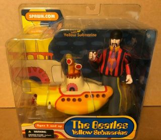 McFarlane Toys the Beatles Ringo with Yellow Submarine Action Figure 2