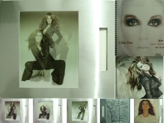 Celine Dion World Tour Asia 2008 Program / Tour Book,  3d Lenticular Picture Rare