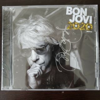 Bon Jovi Signed/autographed 2020 Cd By Jon Bon Jovi.  Silver.  Last One