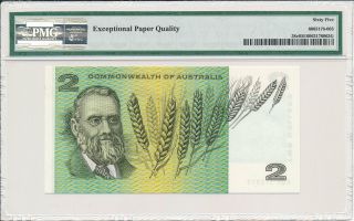 Reserve Bank Commonwealth of Australia $2 ND (1968) PMG 65EPQ 3