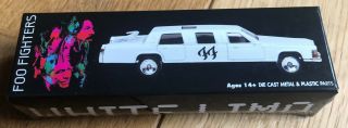 Foo Fighters White Limo Toy Car With Download Wasting Light