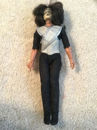 Kiss 1978 Mego Ace Frehley Doll No Shoes/boots