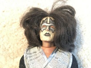 KISS 1978 MEGO ACE FREHLEY DOLL NO SHOES/BOOTS 2