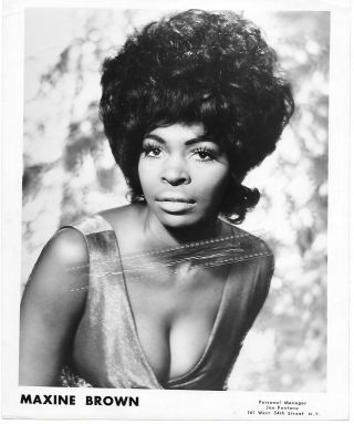 Maxine Brown 1972 Portrait All In My Mind Baby Cakes We 