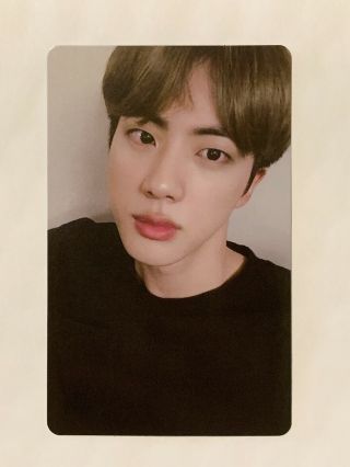 Bts Official Love Yourself Tour In Europe Dvd Jin Photocard Usa Seller