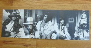 Vintage The Eagles " Master Of Space And Time " Poster Glenn Frey Don Henley