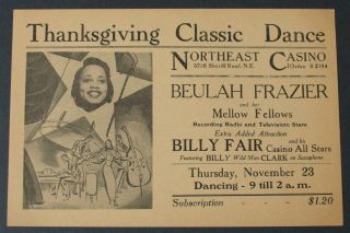 Beulah Frazier And Her Mellow Fellows 1940 