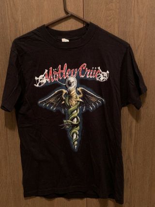 Motley Crue Dr Feelgood Vintage Tour 1990 Xl Shirt