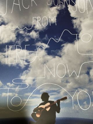 Jack Johnson - From Here To Now To You Poster - 18 X 24 Inches
