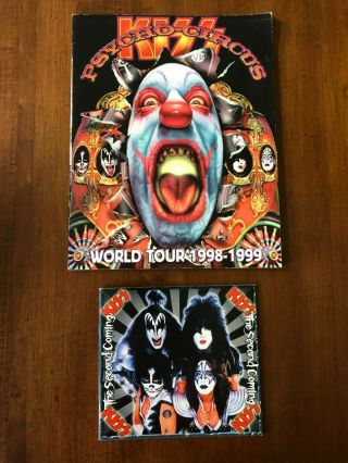 Kiss Psycho Circus World Tour 1998 - 1999 Book And Kiss The Second Coming Book