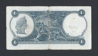 Straits Settlements 1 Dollar 1935 (Pick 16b) H/69 18035 2