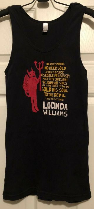 Lucinda Williams 2 Kool 2 Be 4 - Gotten Concert Tank Top 