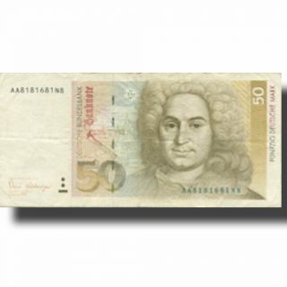 [ 279330] Banknote,  Germany - Federal Republic,  50 Deutsche Mark,  1989