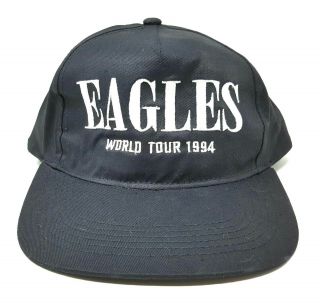 Vintage 1994 Eagles Hell Freezes Over World Tour Concert Snapback Hat Vtg Rock