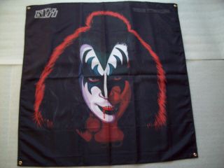 Kiss Solo Albums,  Cloth Poster,  Tapestry,  Flag,  Album 4 