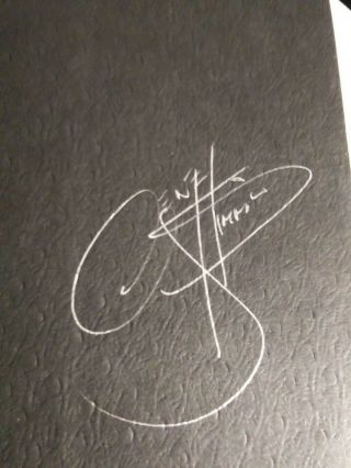 Kiss Gene Simmons Autographed Sex Money Kiss book just in time for concert 2