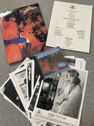 Madonna Body Of Evidence 1993 Promo Press Kit & Photographs & Soundtrack Cd