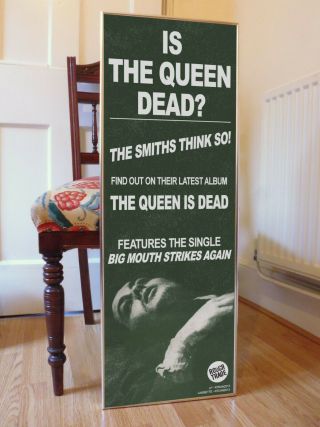 The Smiths The Queen Is Dead Australian Promo Poster