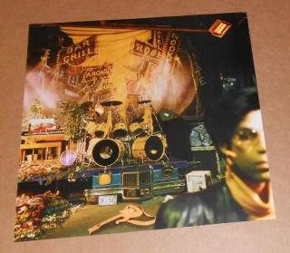 Prince Sign “o” The Times 1987 Poster 2 - Sided Flat Square Promo 12x12