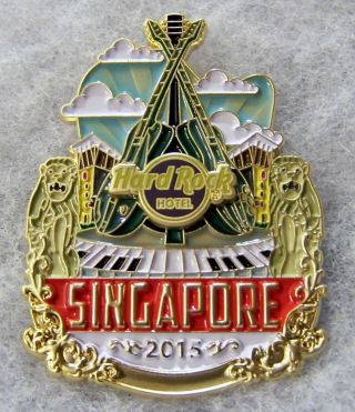 Hard Rock Hotel Singapore Limited Edition Icon City Series Pin 85600