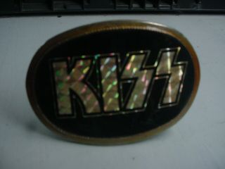 Kiss Vintage Belt Buckle 1976