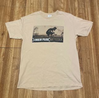 Linkin Park Meteora Worldwide Tour 2004 Short Sleeve Graphic T Shirt Size Large