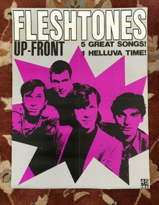 The Fleshtones Up - Front Rare Promotional Poster