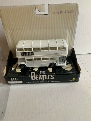 Factory Entertainment The Beatles White Album Cover Die - Cast Bus Collectable