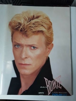 David Bowie Serious Moonlight Tour 1983 Concert Programme