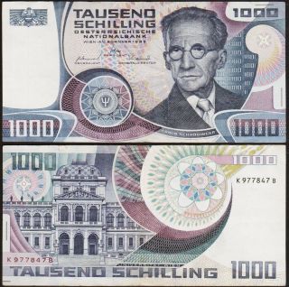 1000 Schilling 1983 Autriche / Austria - P152a