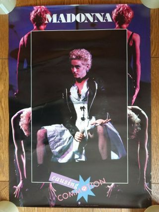 Madonna Causing A Commotion Japan 1987 Warner Pioneer Official Promo Poster