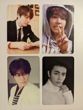 Junior D&e Donghae Eunhyuk The Beat Goes On Official Donghae Photocard Set