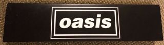 Oasis - Roll With It Rare Black Large Promo Rizla Noel Gallagher