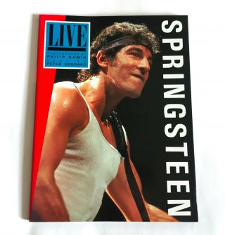 Bruce Springsteen Live Japan Photo Book 1985 Born In The Usa Tour & 1978 Tour