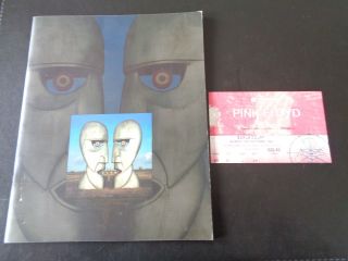 Pink Floyd Concert Programme And Ticket Earls Court Sunday 16th October 1994