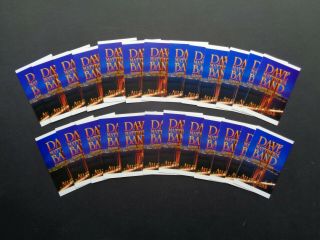 Dave Matthews,  9 - 12 - 04,  Aa,  25 Backstage Pass Laminate Cards,