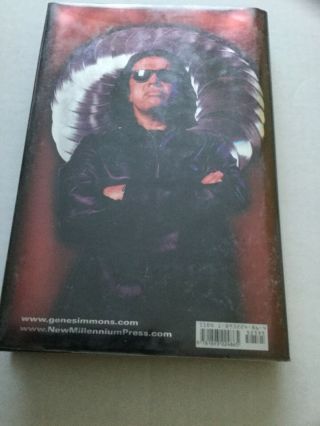 Gene Simmons Sex Money KISS limited edition autographed book 3